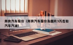 奔奔汽车报价（奔奔汽车报价及图片3万左右汽车汽油）