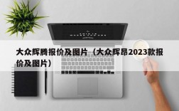 大众辉腾报价及图片（大众辉昂2023款报价及图片）