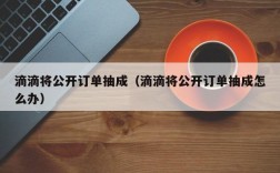 滴滴将公开订单抽成（滴滴将公开订单抽成怎么办）