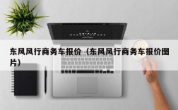 东风风行商务车报价（东风风行商务车报价图片）