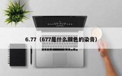 6.77（677是什么颜色的染膏）