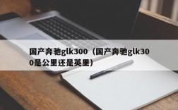 国产奔驰glk300（国产奔驰glk300是公里还是英里）