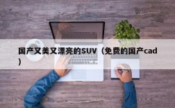 国产又美又漂亮的SUV（免费的国产cad）