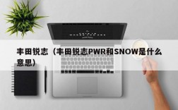 丰田锐志（丰田锐志PWR和SNOW是什么意思）