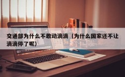 交通部为什么不敢动滴滴（为什么国家还不让滴滴停了呢）