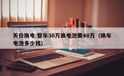 天价换电:整车30万换电池要40万（换车电池多少钱）