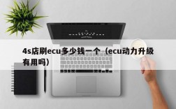 4s店刷ecu多少钱一个（ecu动力升级有用吗）