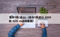 宝马5系(进口)（宝马5系进口 2020款 525i m运动套装）